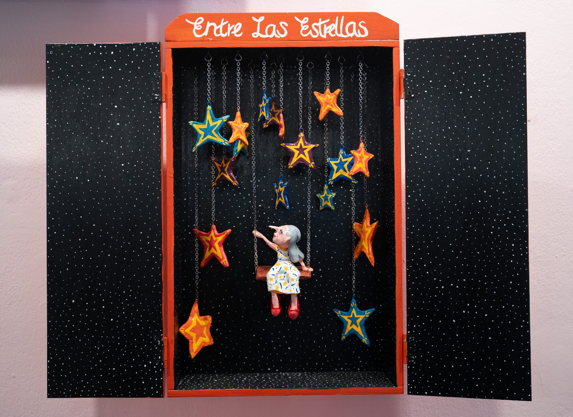Stars box, detail view