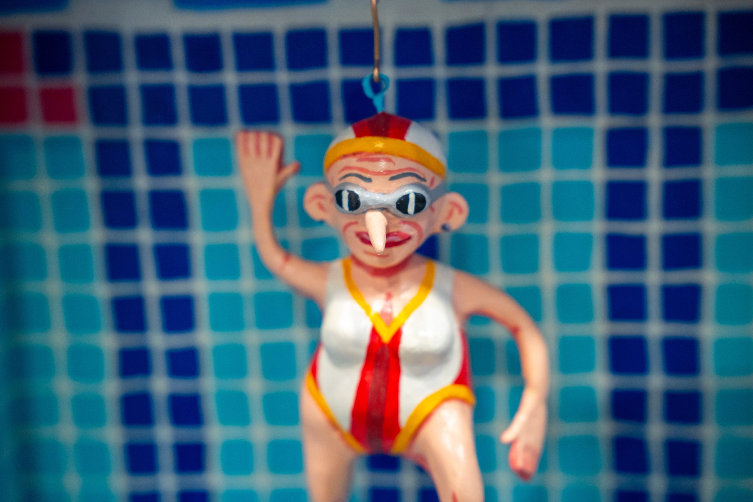 Underwater box, detail view